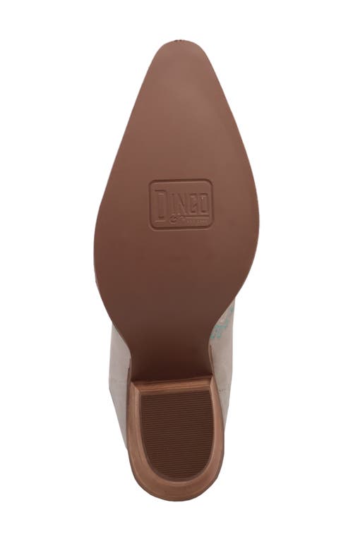 Dingo Tequila Sunrise Western Boot In Off White