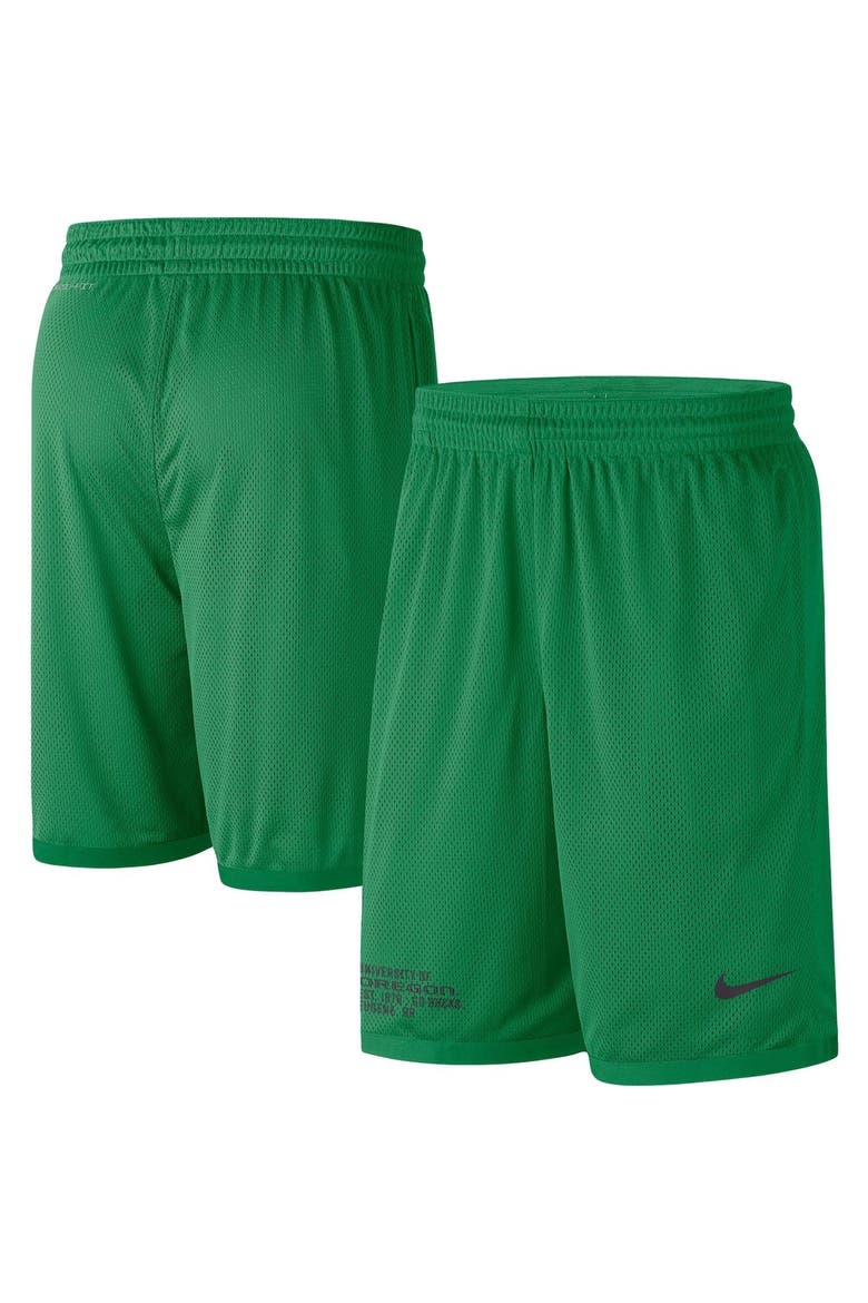 Men's Nike Green Oregon Ducks Performance Mesh Shorts, Main, color, Green