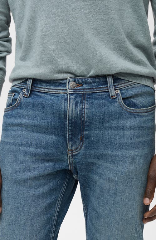 Mango Jan Slim Fit Jeans In Blue