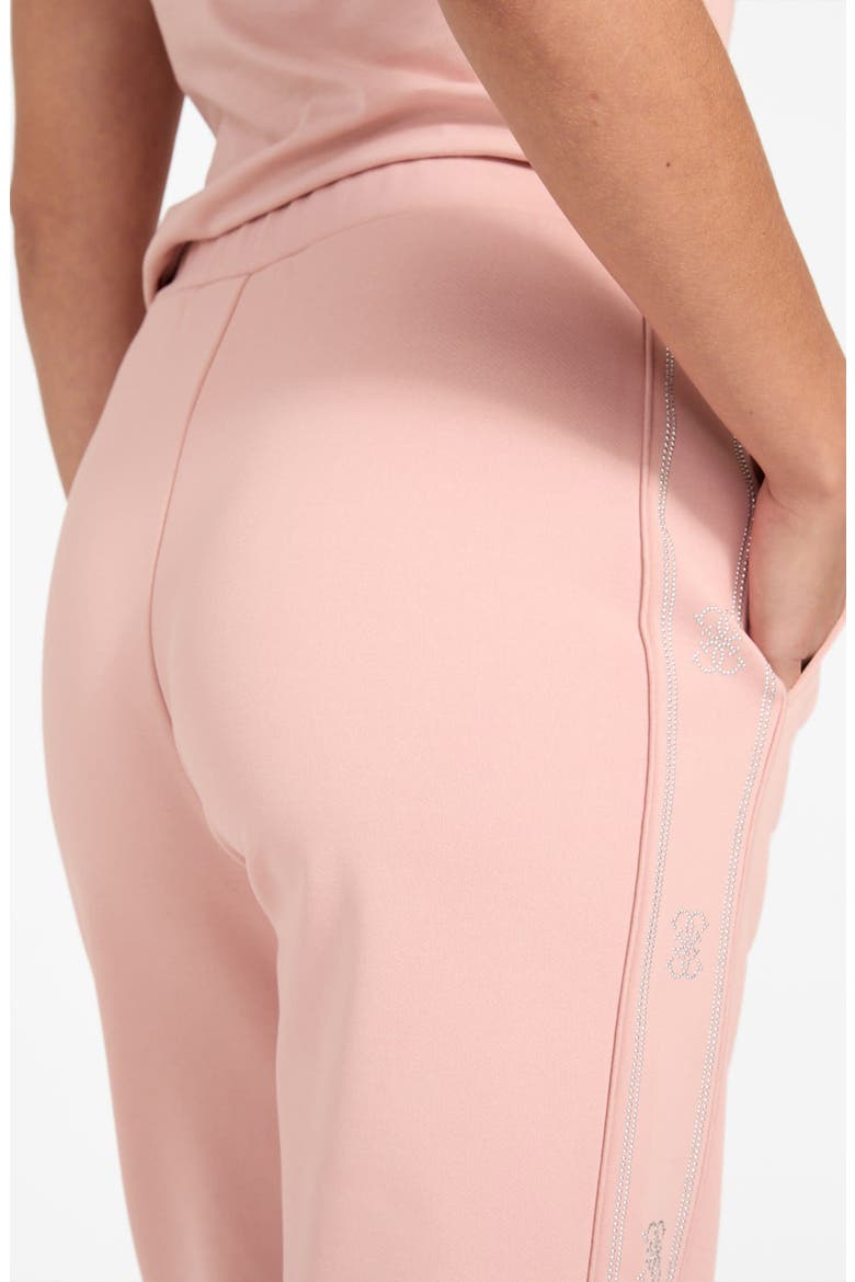 Octavia Rhinestone Joggers, Alternate, color, LIGHT PINK