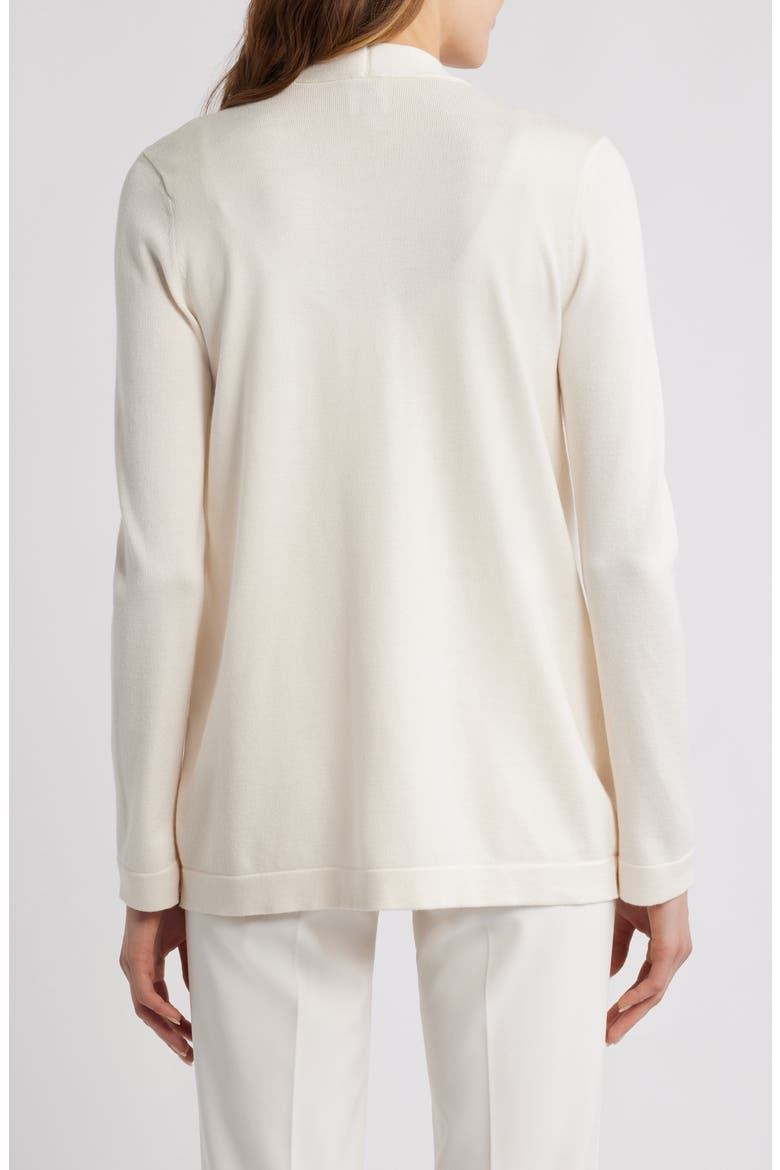 Chatham Open Front Cardigan, Alternate, color, WHITE DOVE