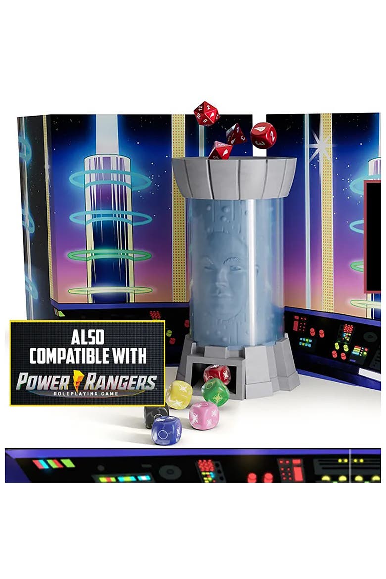 Power Rangers Zordon Dice Tower & GM Screen Game Accessory, Alternate, color, Multicolored