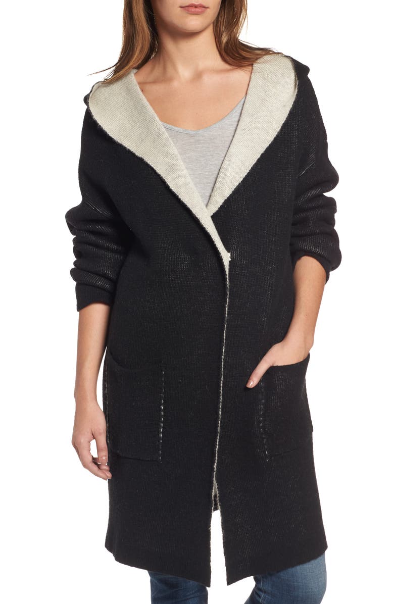 BLANKNYC Chill Pill Cardigan, Alternate, color, Bamboo Diet