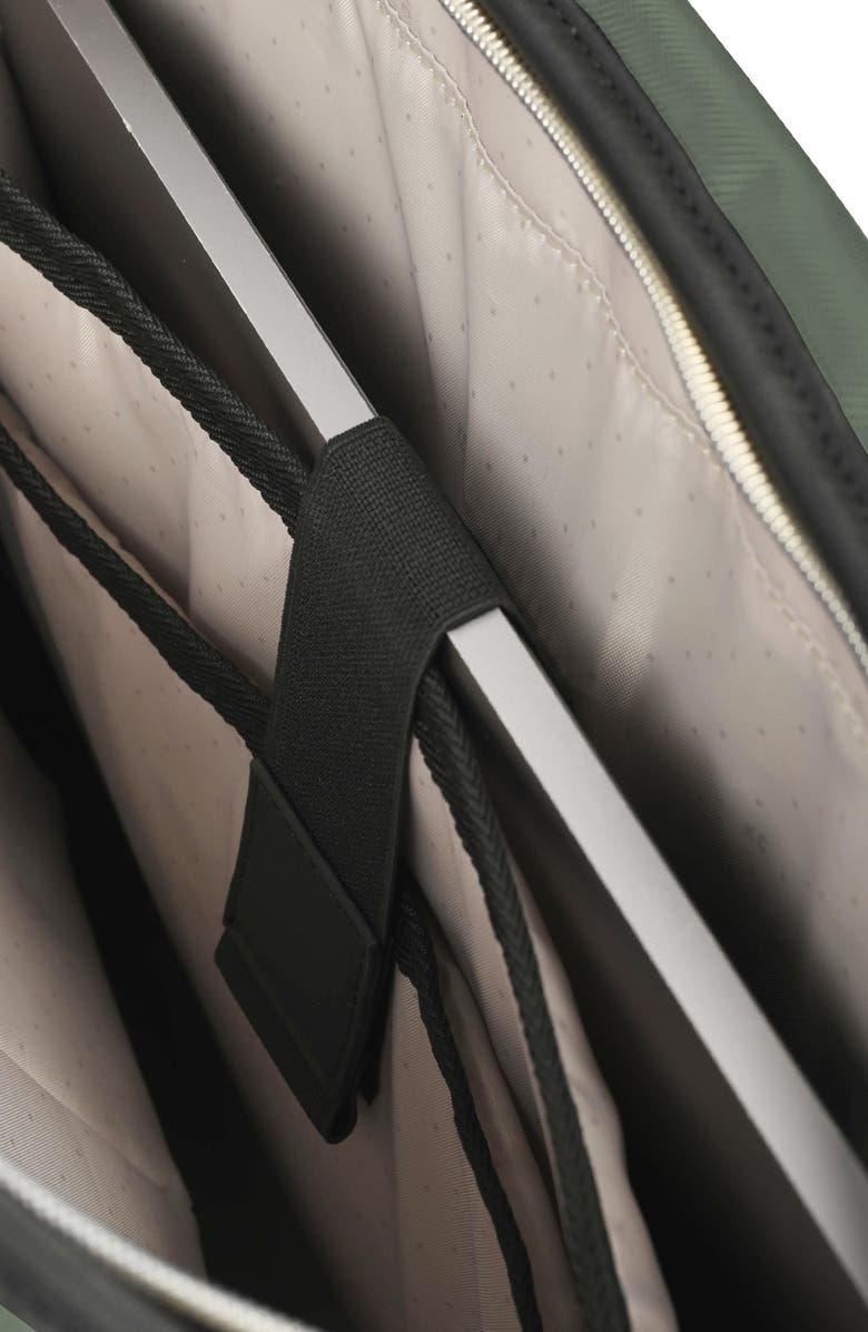 Kenneth Cole Chelsea Chevron Quilted Tote Bag, Alternate, color, Olive