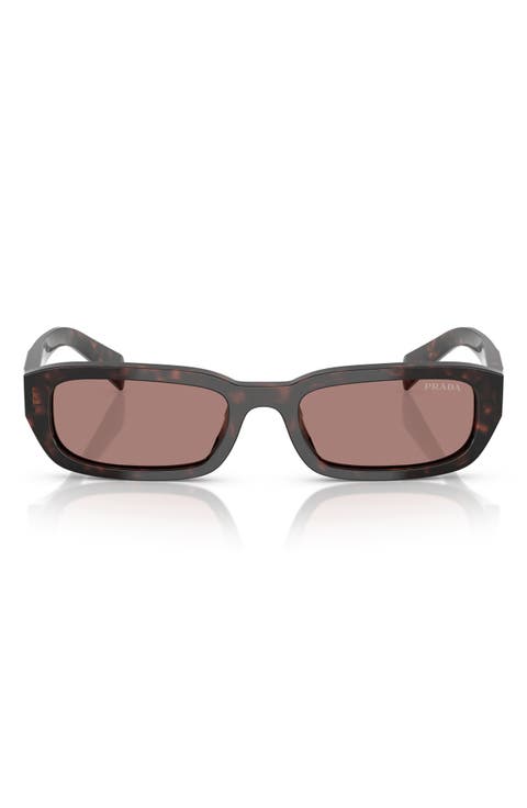 53mm Rectangular Sunglasses
