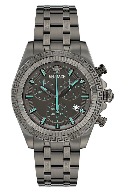 Fornax Chronograph Bracelet Watch, 43mm
