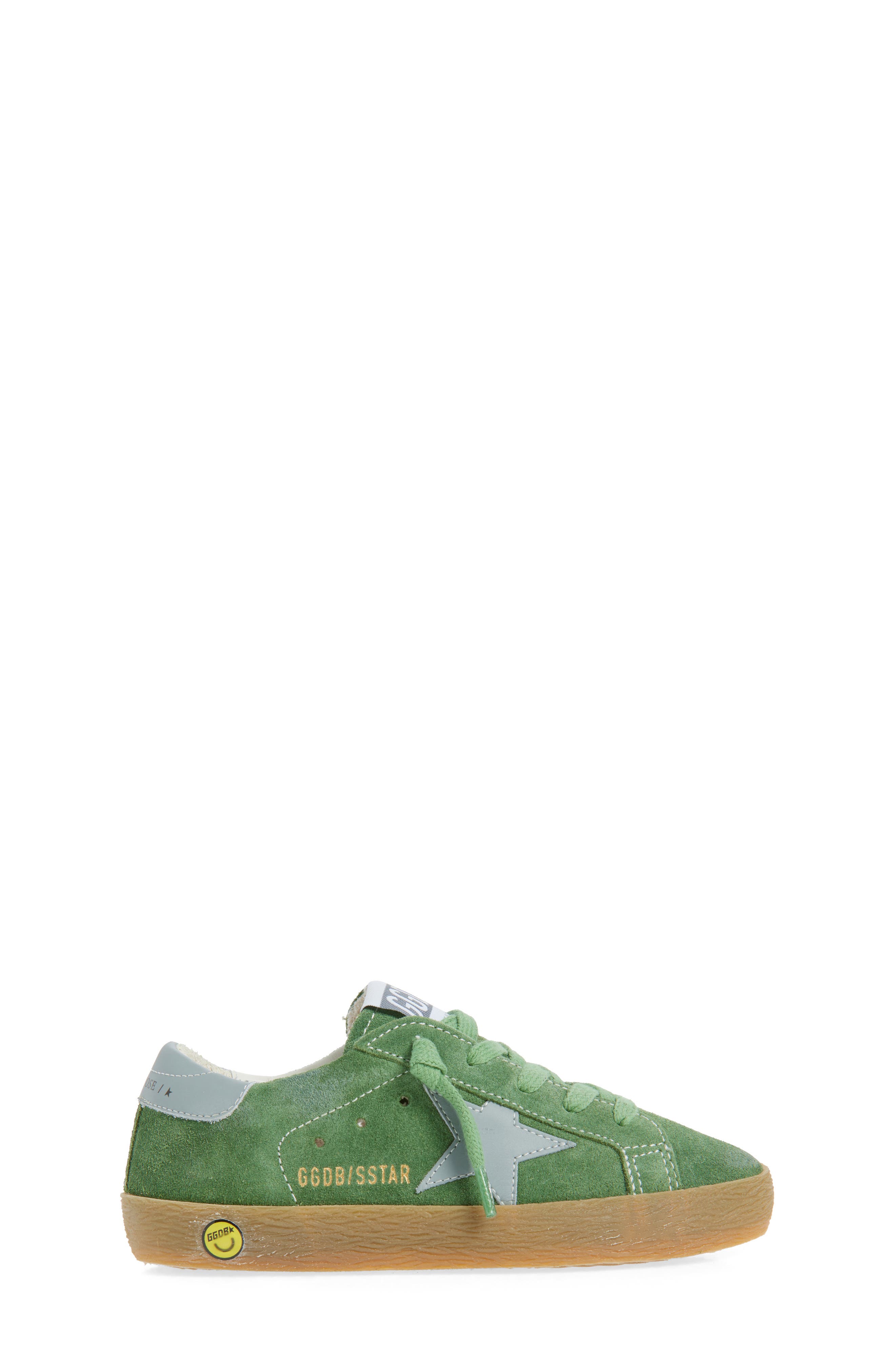 Golden Goose Kids' Super-Star Sneaker, Alternate, color, Green/ Light Blue