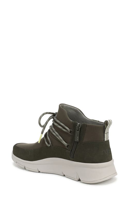 Ryka Rykä Charisma Water Repellent Ankle Bootie In Green