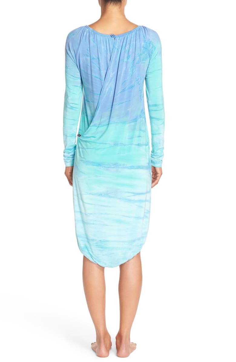 Hard Tail High/Low Stretch Modal Dress, Alternate, color, 