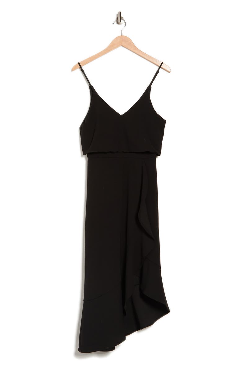 VANITY ROOM Popover Asymmetrical Hem Sleeveless Dress, Alternate, color, 