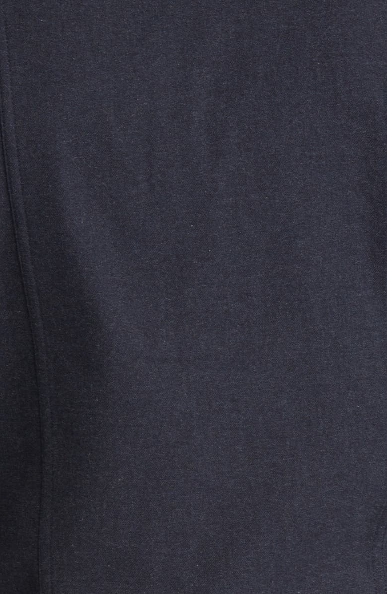 Peter Millar Flannel Trucker Jacket with Fleece Collar, Alternate, color, 