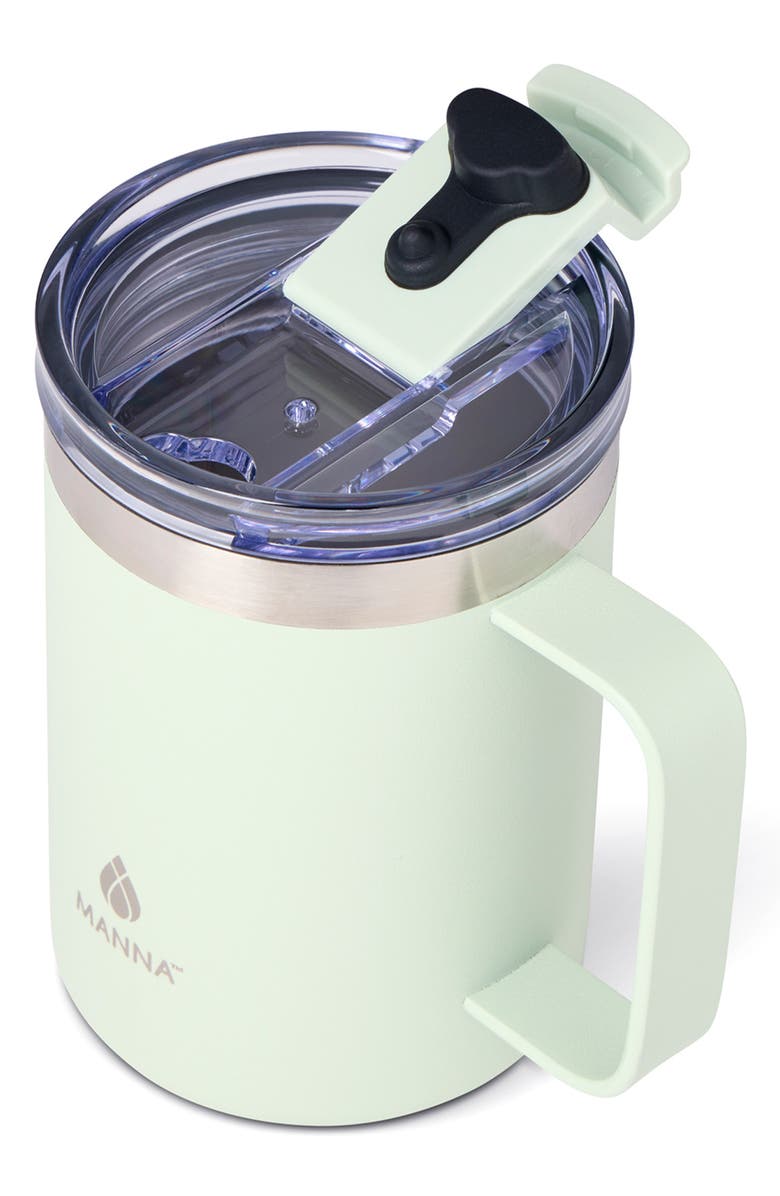 Core Home 12-Ounce Tahoe Insulated Mug, Alternate, color, Etched Glass