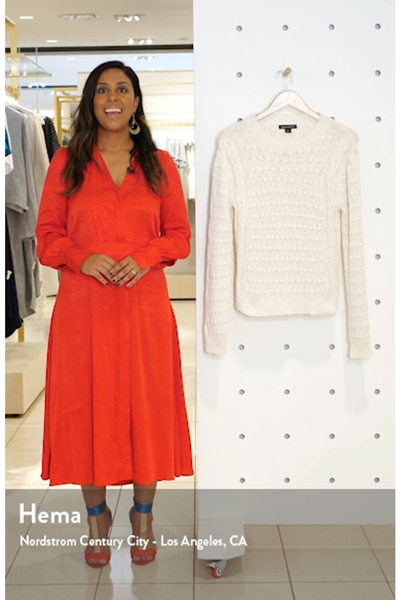 Cable Sweater (Nordstrom Exclusive) video