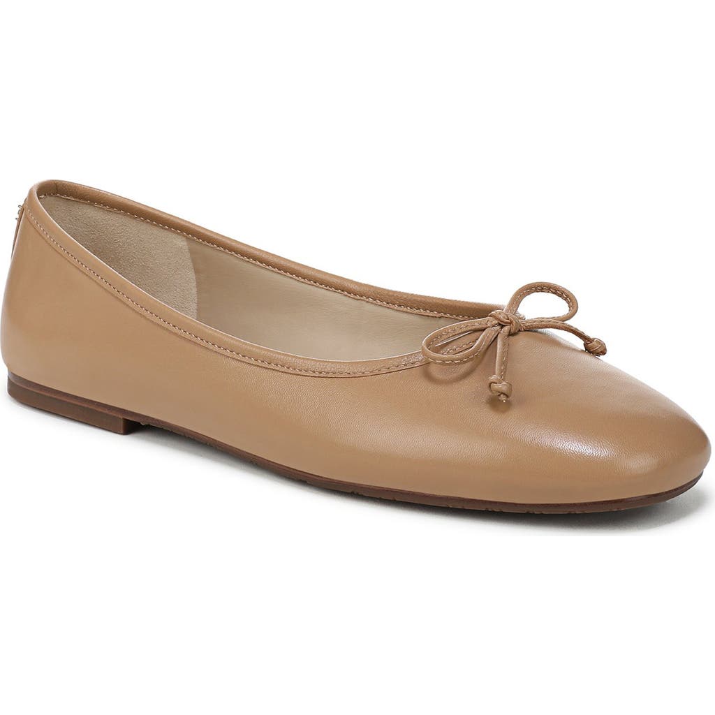 Sam Edelman Alie Ballet Flat In Brown