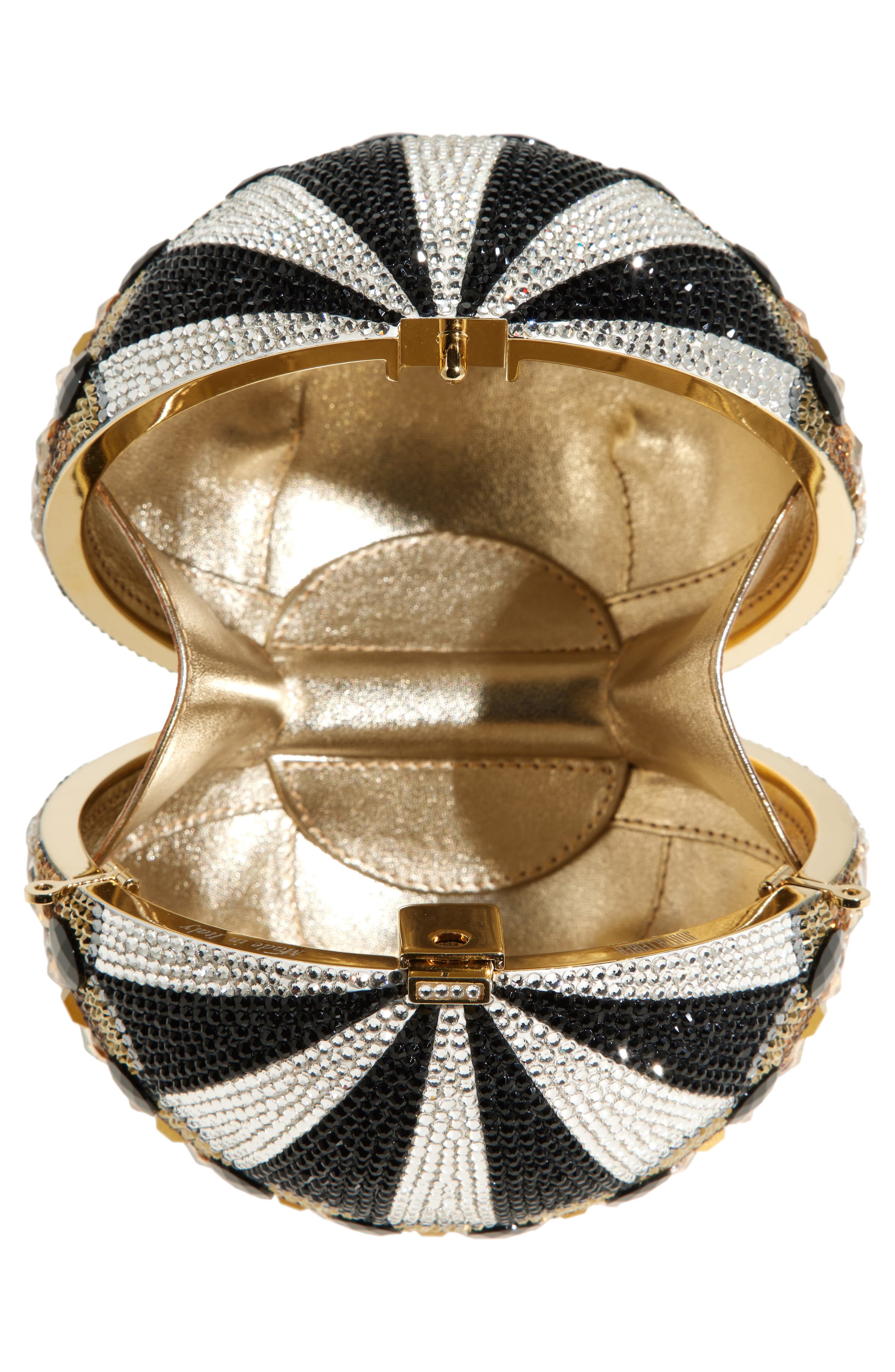 JUDITH LEIBER COUTURE Hot Air Balloon Crystal Embellished Clutch, Alternate, color, 