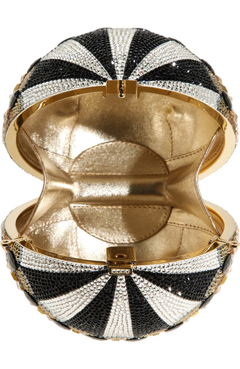 JUDITH LEIBER COUTURE Hot Air Balloon Crystal Embellished Clutch, Alternate, color,