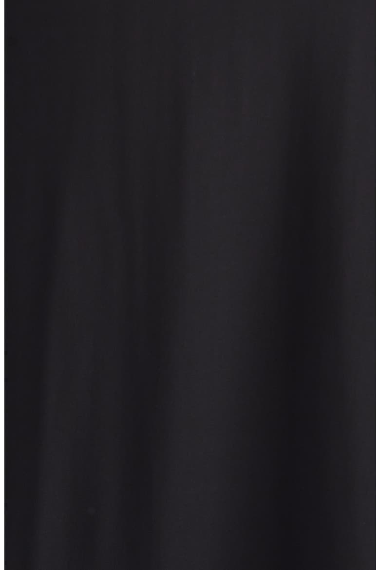 Beachwear Ruched Jersey Wrap Skirt, Alternate, color, BLACK