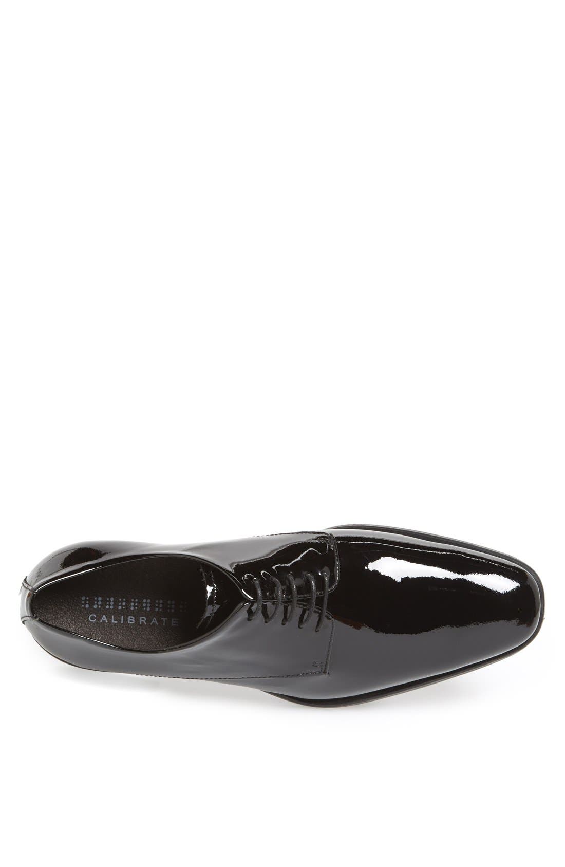 Calibrate 'Reggio' Patent Leather Derby, Alternate, color, 