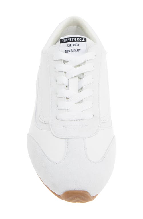 Kenneth Cole Alma Sneaker In White