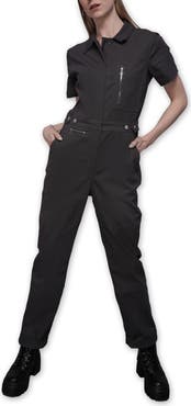 WILDFANG The Essential High Waisted Zipper Coverall