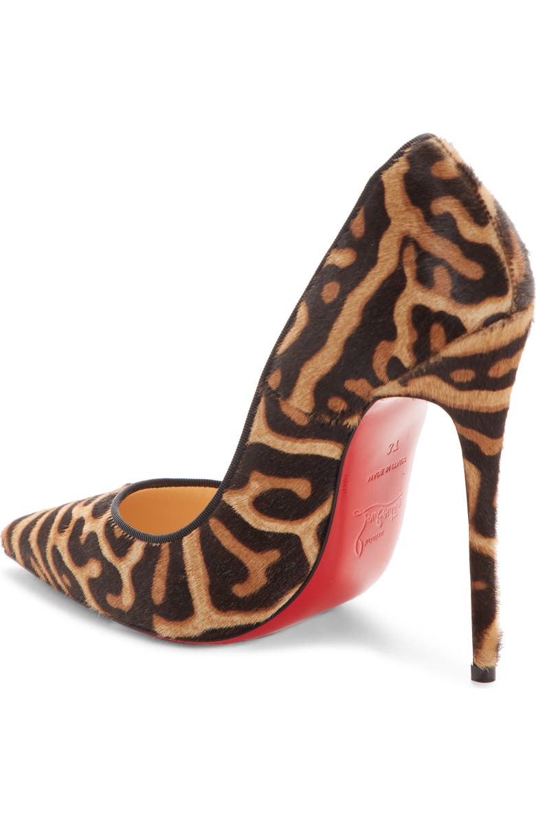 Christian Louboutin So Kate Genuine Calf Hair Pump, Alternate, color,