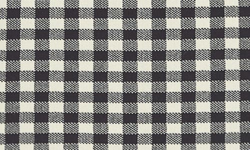 Lk Bennett Lea Check Skirt In Black