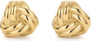 D.LOUISE Knot Stud Earrings