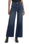 Meg Fab Ab High Waist Raw Hem Ankle Wide Leg Jeans