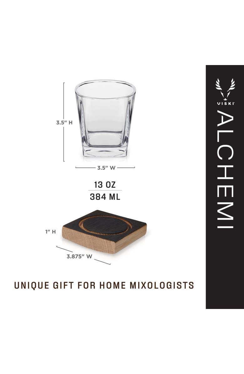 Viski Alchemi Barrel Board Smoking Kit, Alternate, color, Wood