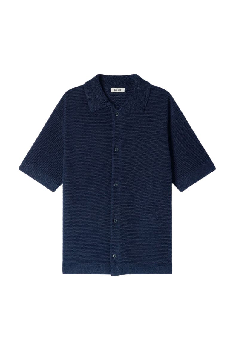 Jute shirt, Alternate, color, Navy blue
