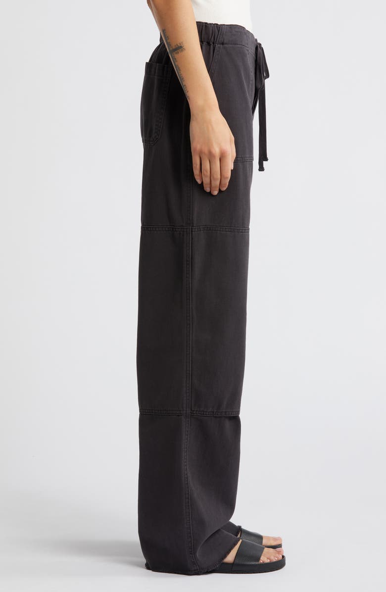 Re/Done Beach Wide Leg Denim Pants, Alternate, color, 