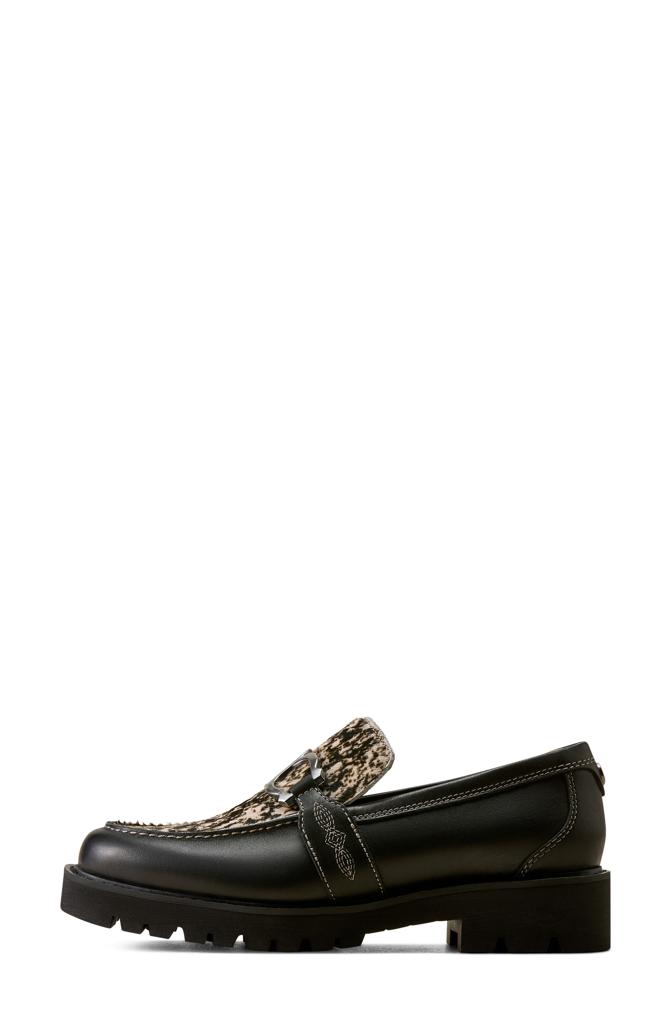 Stratford Bit Loafer, Alternate, color, BLACK