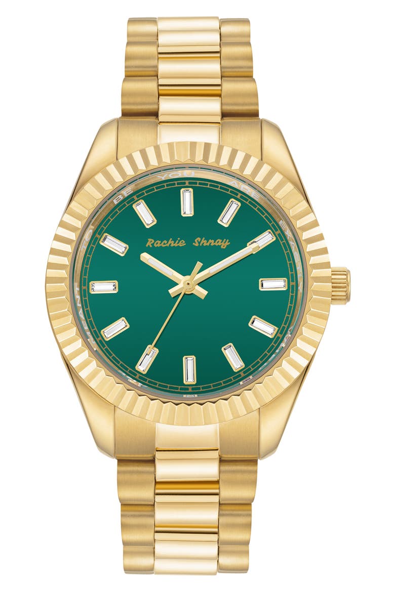 A Night in Malibu Bracelet Watch, 36mm, Main, color, POLO GREEN