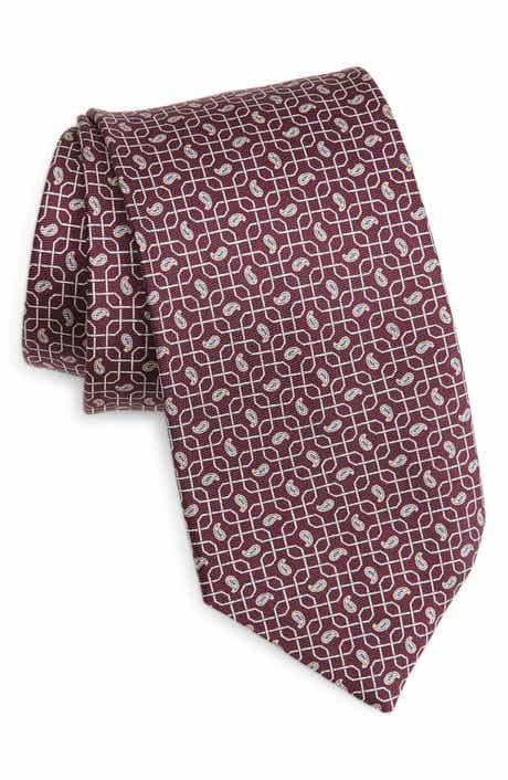 Paisley Silk Jacquard Tie