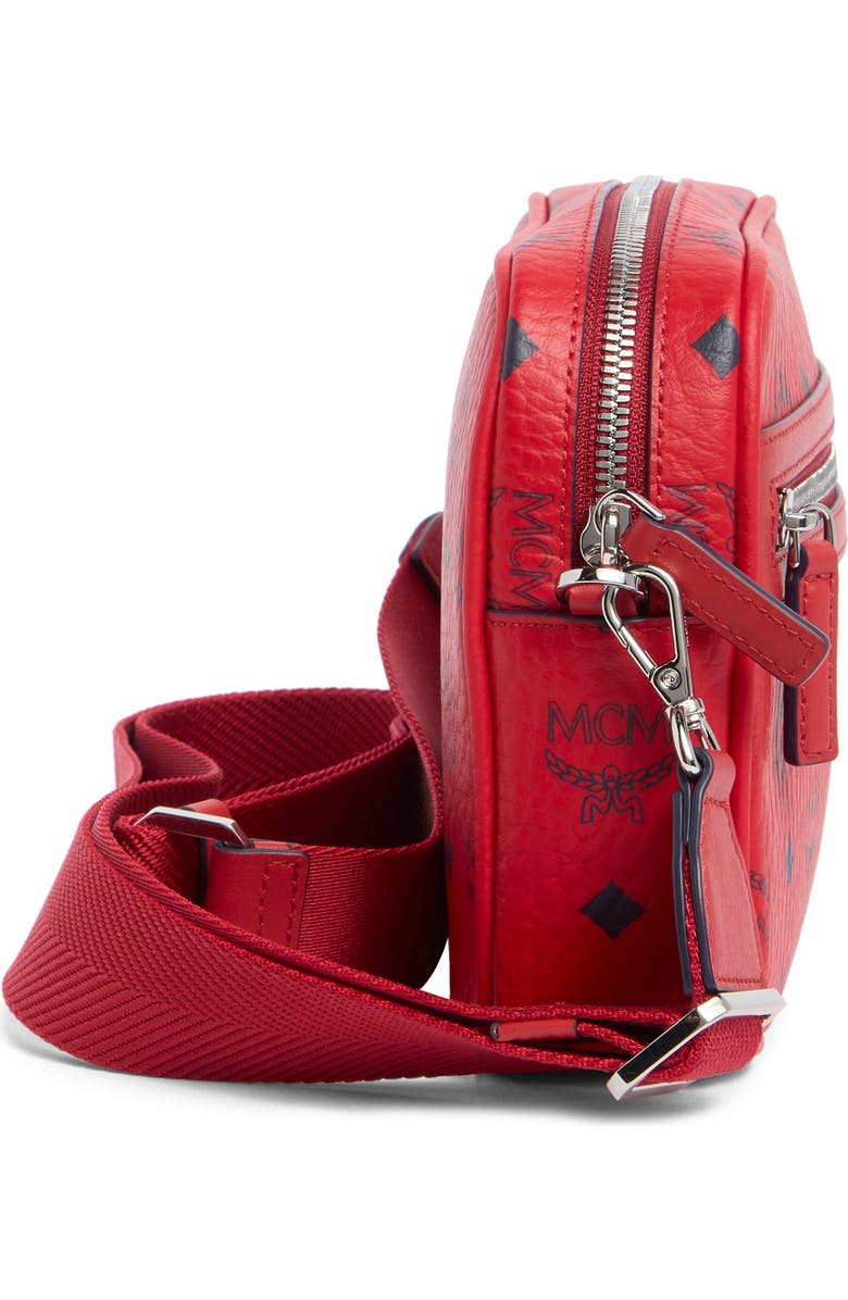 MCM Aren Visetos Camera Bag, Alternate, color,