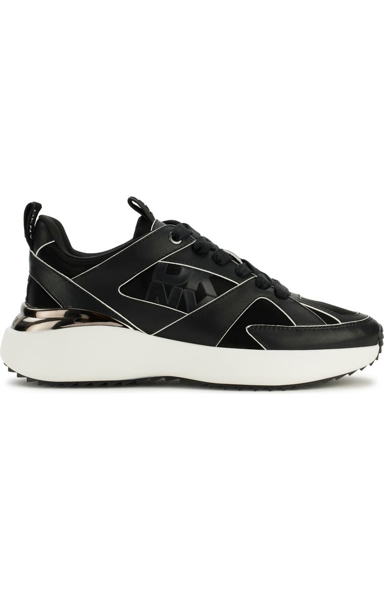 DKNY Zofi Sneaker, Alternate, color, Black