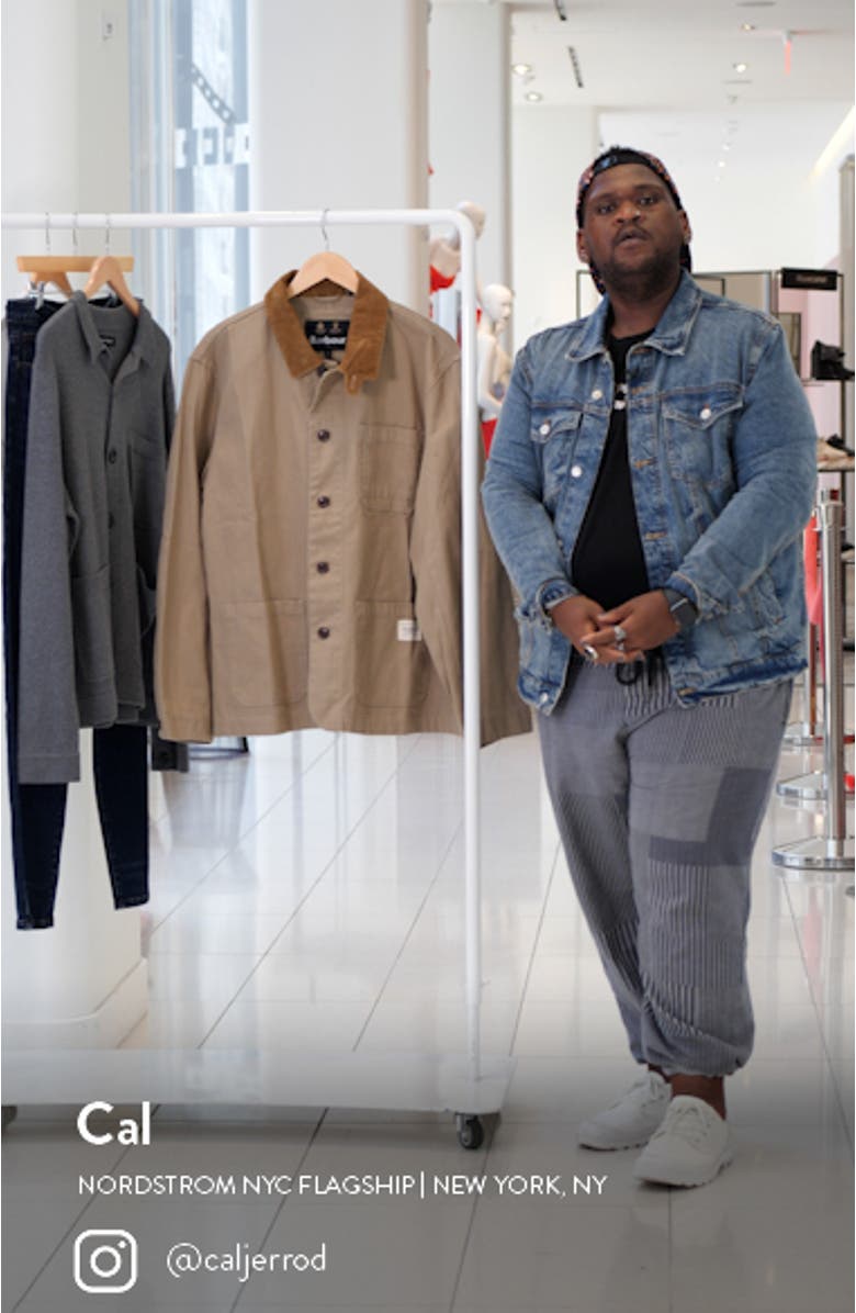 Casual Cotton Chore Coat, sales video thumbnail