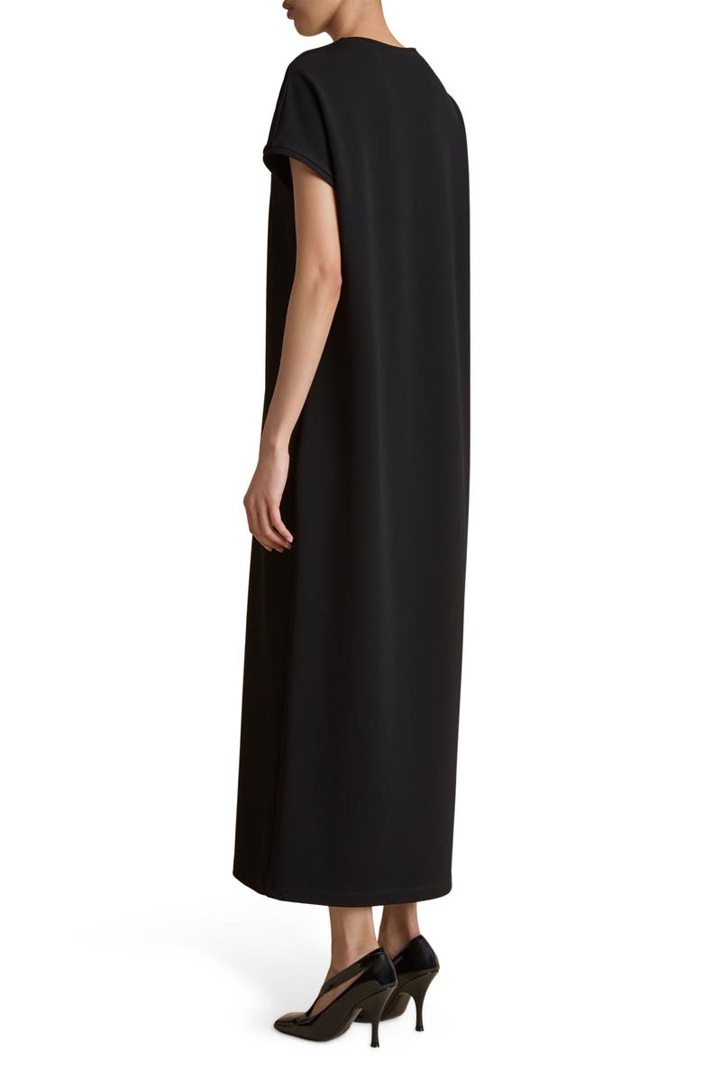 Khaite Webster Dolman Sleeve Satin Dress, Alternate, color,