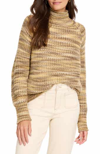 NIC+ZOE Space Dye Cotton Blend Sweater