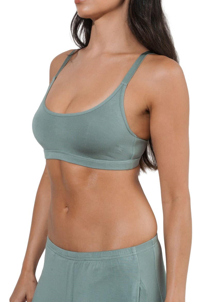 Vital Scoop Bralette, Alternate, color, Thyme
