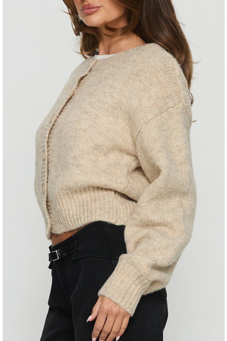 Trevonn Cardigan, Alternate, color, BEIGE
