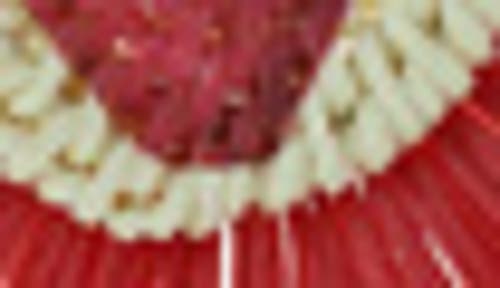 Olivia Welles Sandrea Strawberry Drop Earrings In Multi