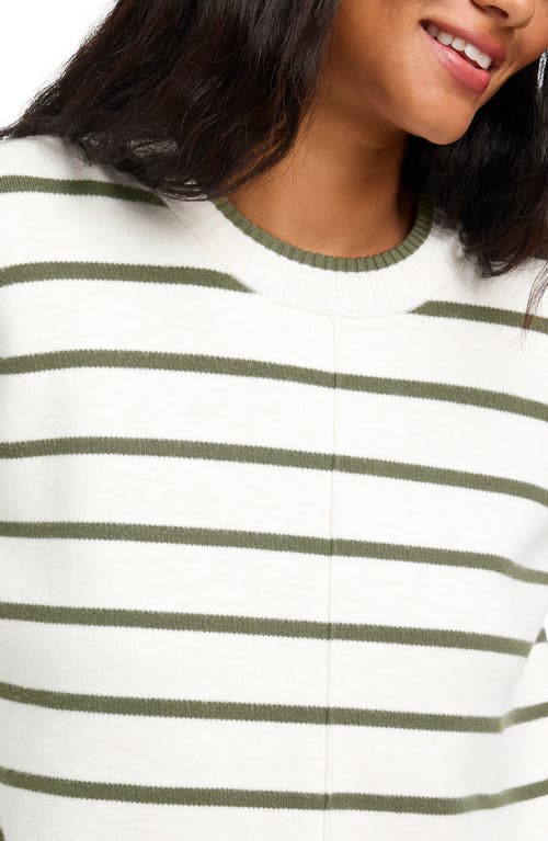 Splendid X Cella Jane Stripe Front Seam Sweater