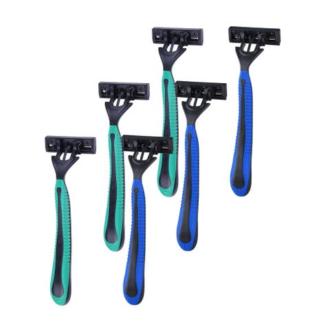 36 Disposable Razors Bundle - 3-Blade Shaving System