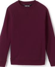 Lands' End School Uniform Kids Crew Sweatshirt