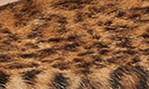 Stuart Weitzman Genuine Calf Hair Slide Sandal In Animal Print