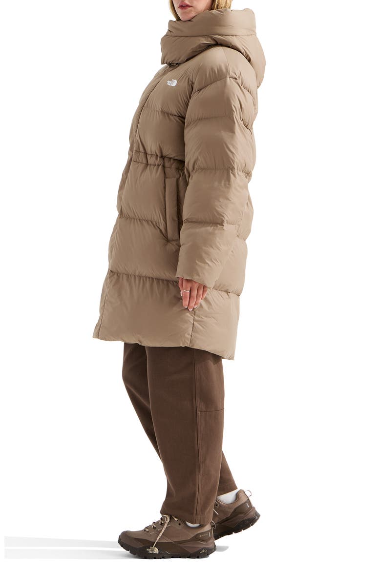 Oversized Water Repellent Puffer Parka, Alternate, color, GARNET