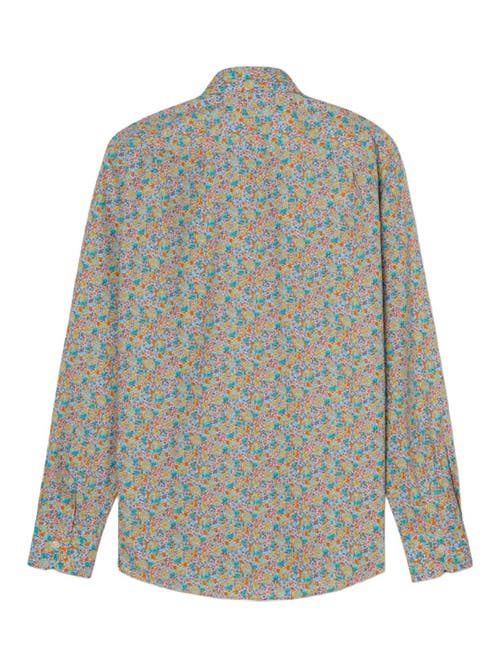 Robert Talbott Reynolds Spring Floral Print Contemportary Fit Shirt
