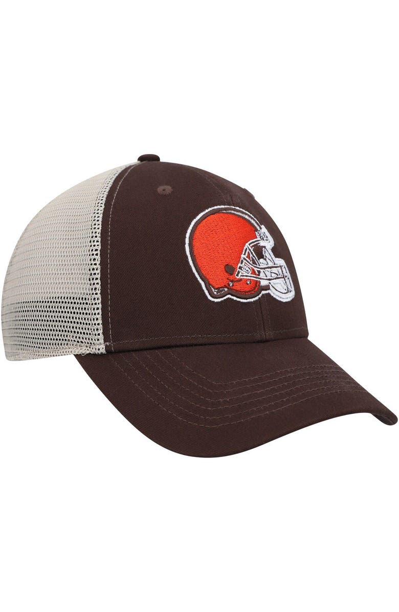 '47 Men's '47 Brown/Natural Cleveland Browns Flagship MVP Snapback Hat, Alternate, color, 