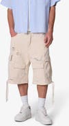 mnml Distressed Baggy Cargo Shorts